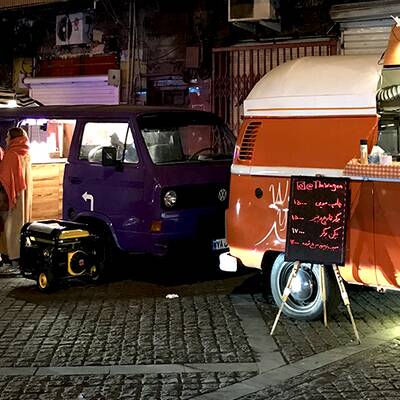 کارناوال غذا در خیابان سی تیر